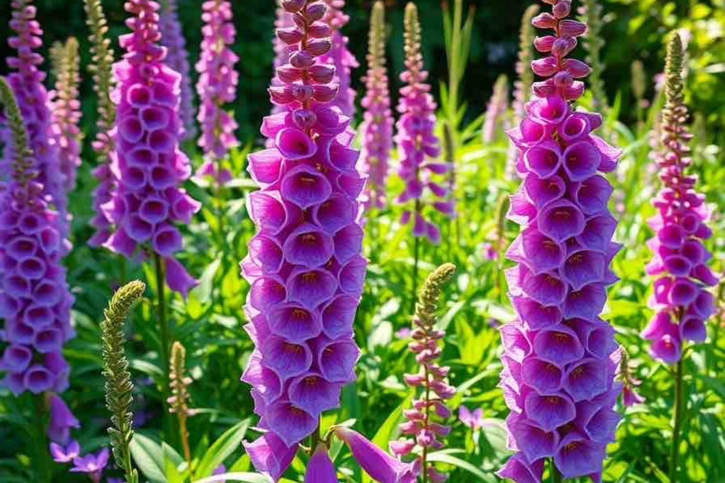 Foxy Mix Foxglove Seeds | 200-4,000 Non-GMO Seeds | Digitalis purpurea | Free Shipping