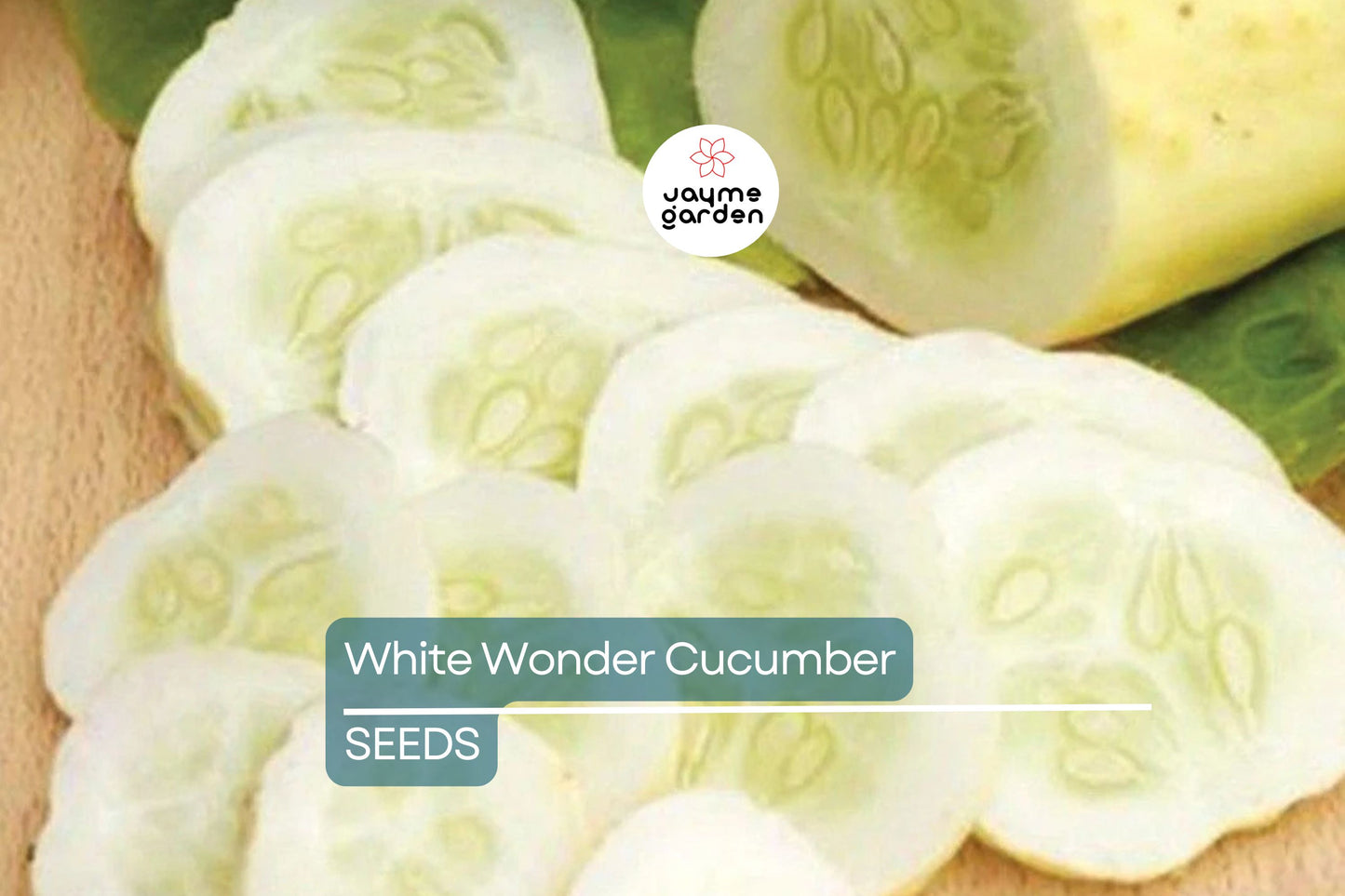 White Wonder Cucumber Seeds | Heirloom | Crisp & Bitter-Free | Non-GMO | | Perfect for Salads & Pickles