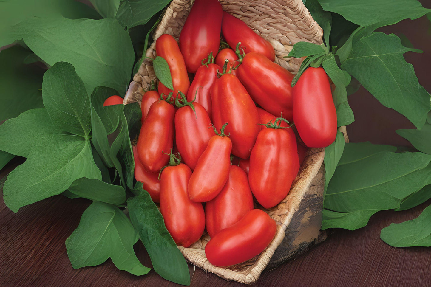 San Marzano Tomato Seeds: Italian Heirloom Paste Tomato (100mg)