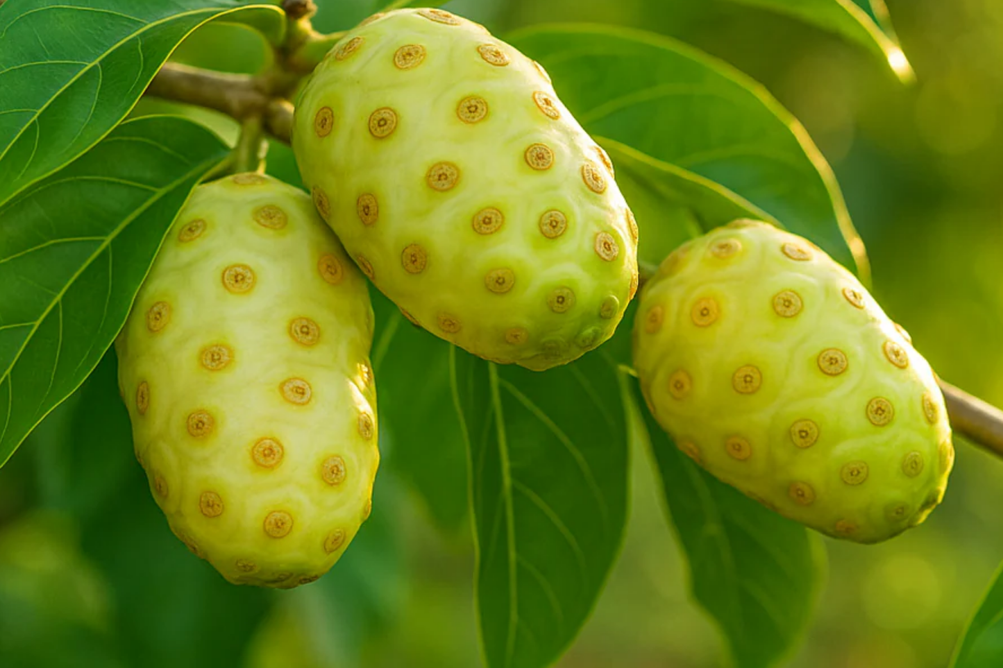 Noni Fruit Tree 6"-12" (Morinda citrifolia) - Live Starter Plant | Tropical Medicinal Tree with Nutrient-Rich Fruits
