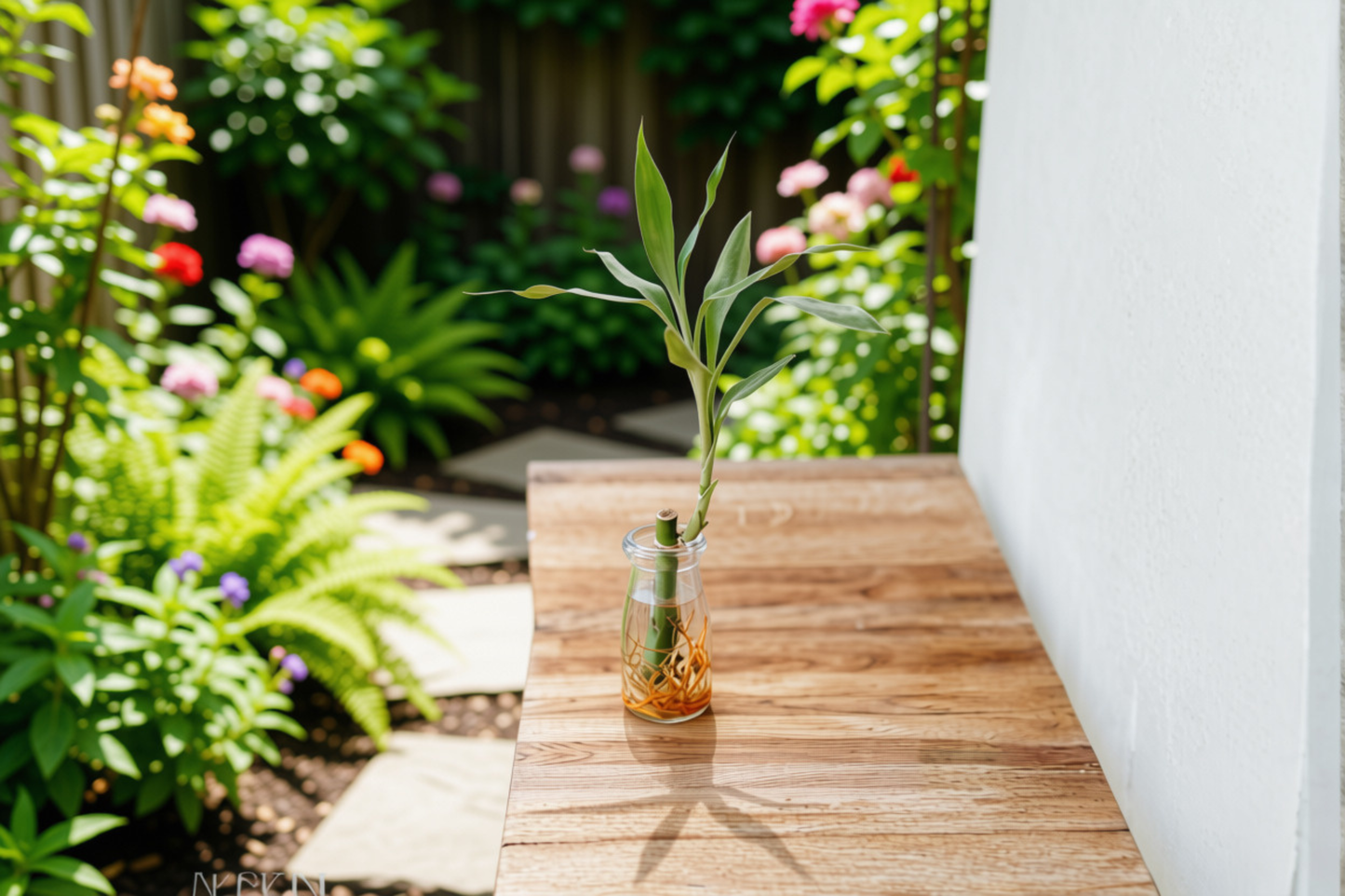 4 Lucky Bamboo Live Plants 6 Inch Indoor Plants – Dracaena sanderiana