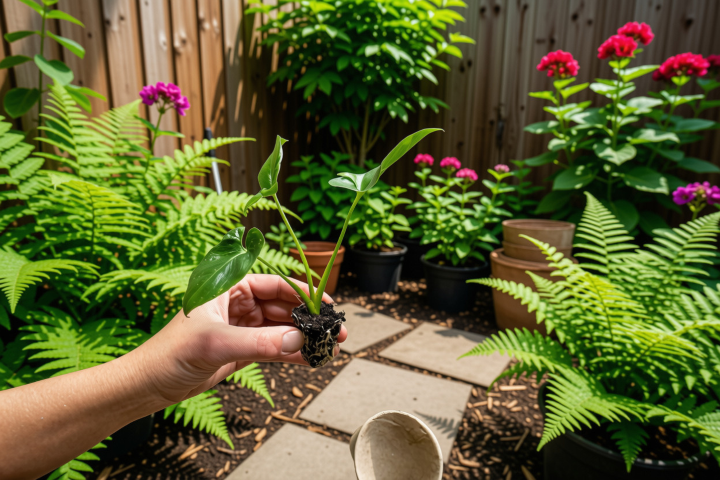 2 Philodendron Goeldii Live Starter Plants – Bare Root with Soil Pod (Thaumatophyllum spruceanum)