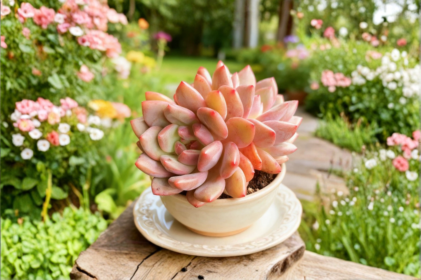 Echeveria 'Ariel' Rare Succulent – Live Healthy Bare Root Plant