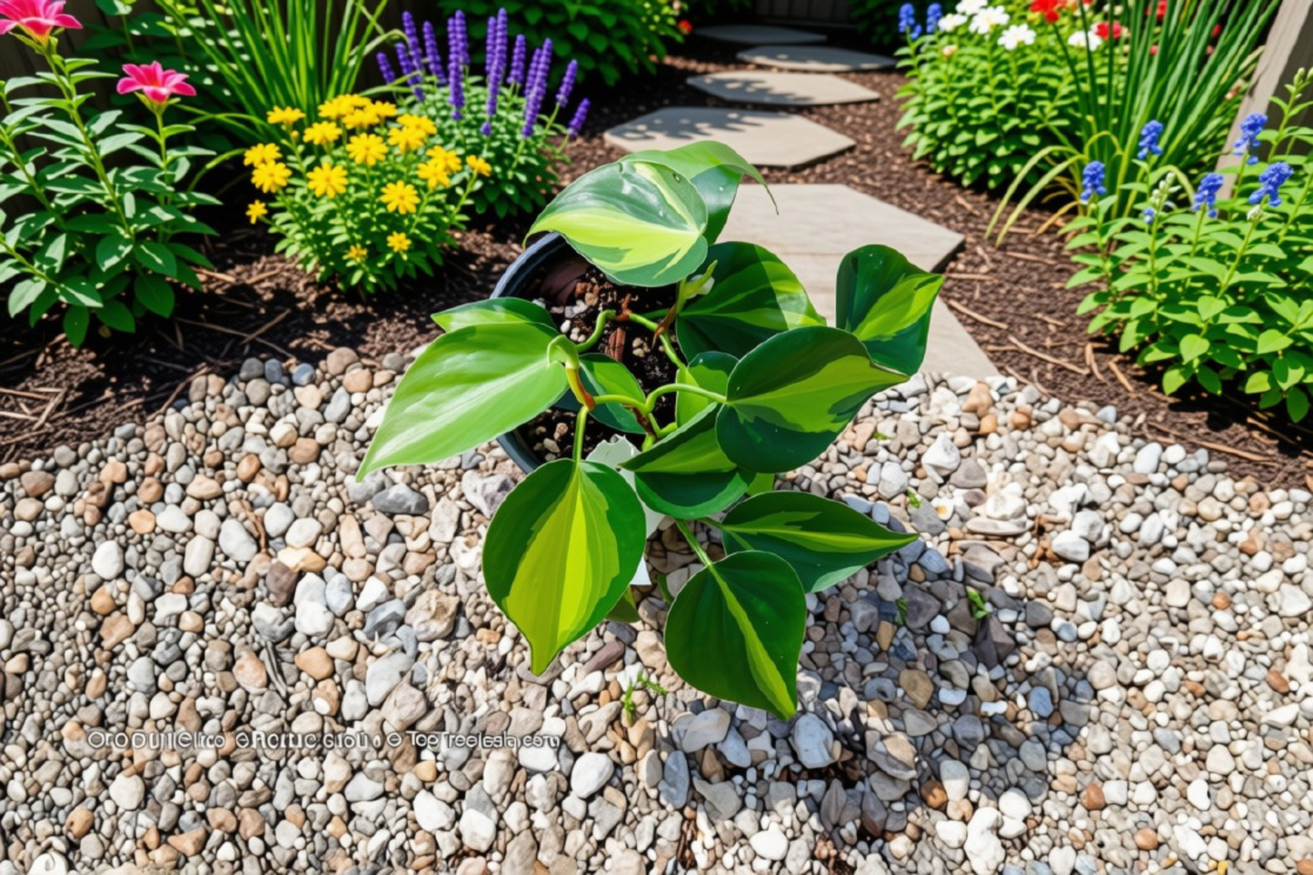 Philodendron Brasil Live Plant – Rare Rooted Houseplant in 4-Inch Pot – Philodendron hederaceum 'Brasil'