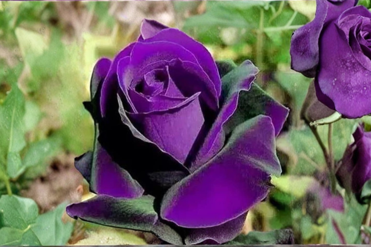 Purple Dragon Rose Seeds Fragrant Flower Bush Indoor Outdoor Garden Planting 10 Seeds