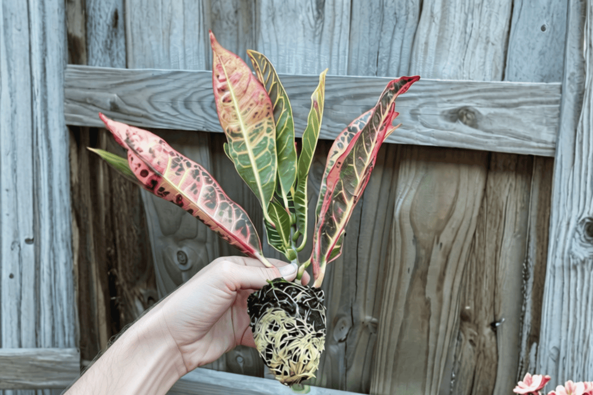 2 Petra Croton Starter Plants – Codiaeum variegatum ‘Petra’