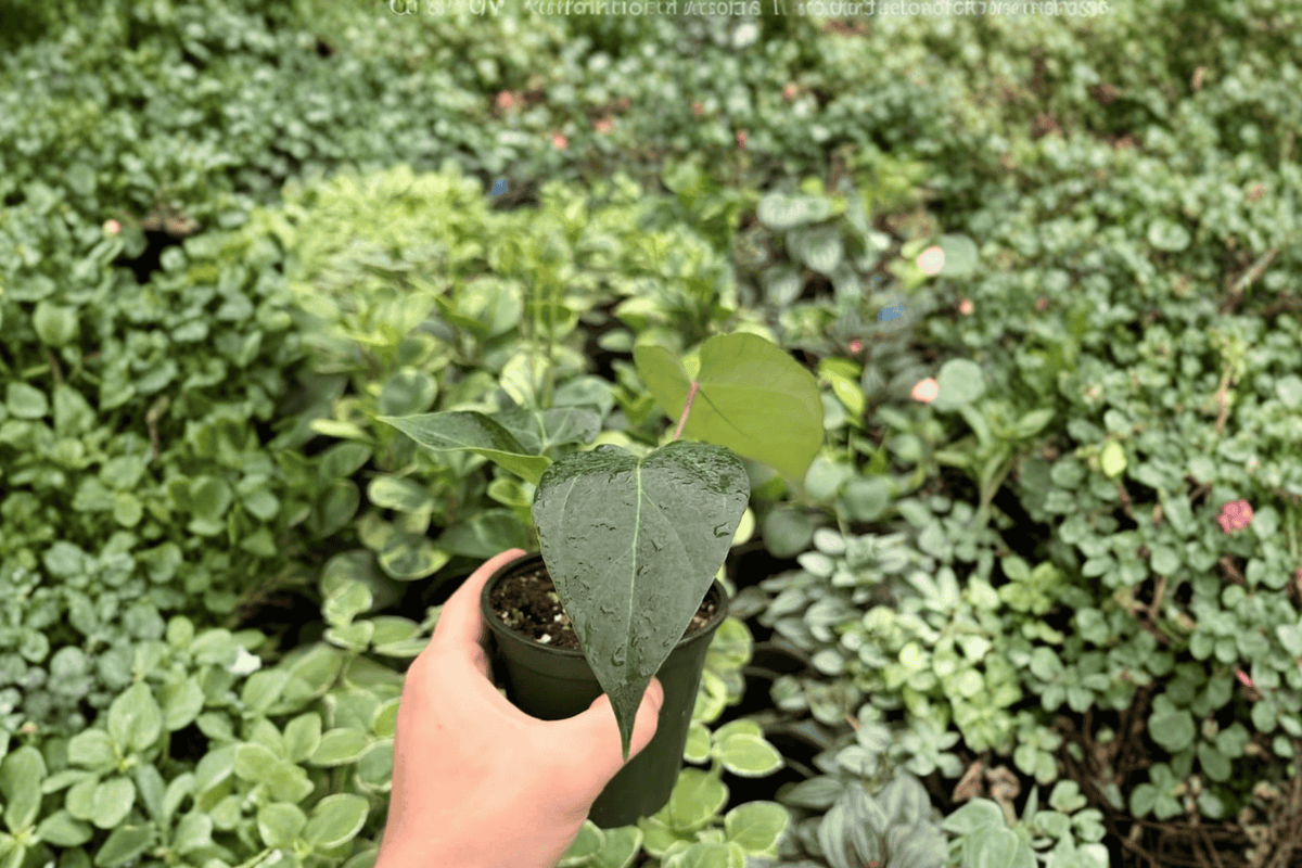 Anthurium Dressleri × Black Sweet – 2 Exact Live Hybrid Plants, 4-Inch Size – Anthurium Hybrid