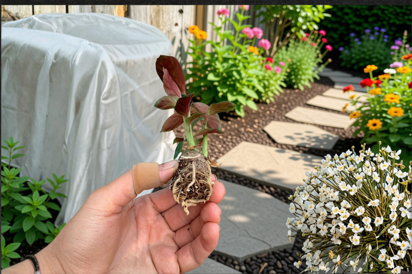 2 Calathea Exotica Live Starter Plants – Bare Root with Soil Pod (Goeppertia spp.)