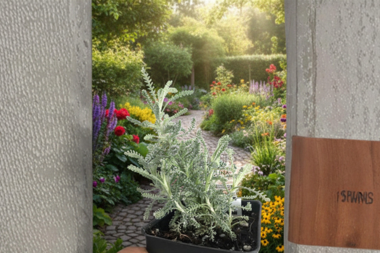 Grey Santolina Live Plant Santolina Chamaecyparissus Silver Foliage Perennial Garden Plant Free Shipping