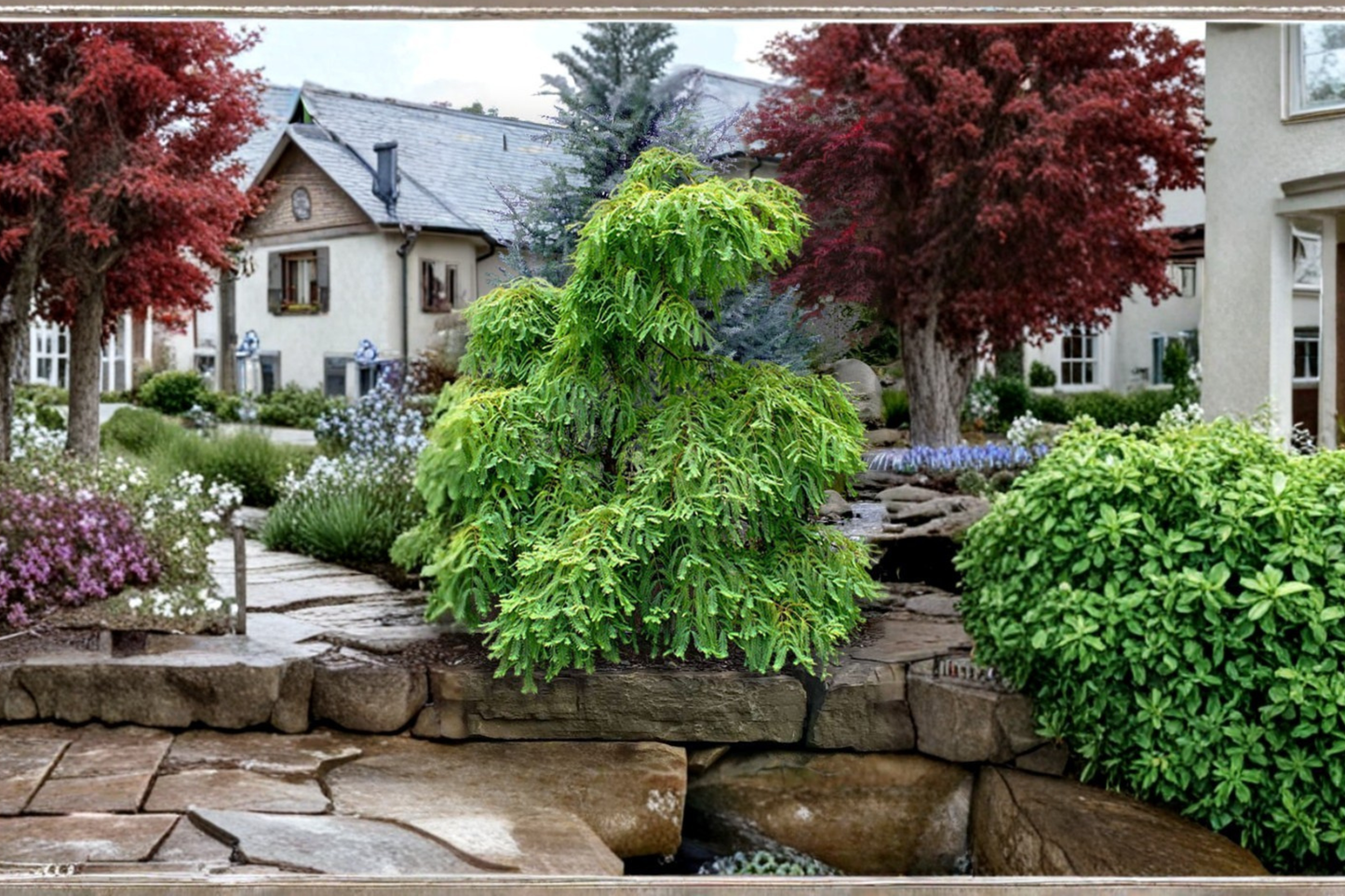 Miss Grace Dawn Redwood Live Plant 8 Inch – Metasequoia glyptostroboides 1 Year Graft Compact Deciduous Conifer