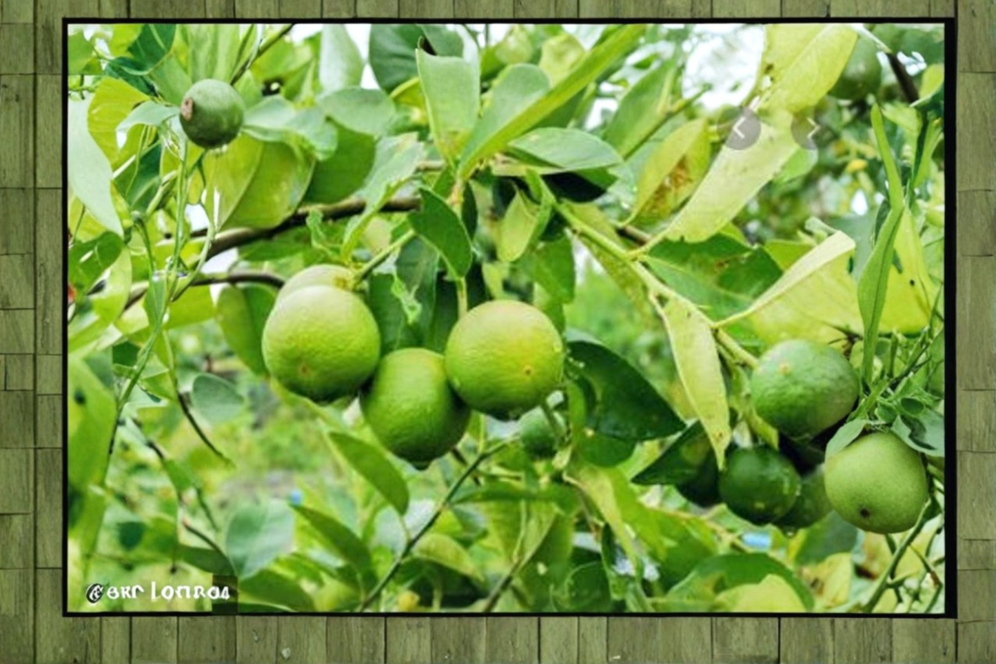 Key Lime Seeds Rare Citrus Fruit Variety 10 Seeds Indoor Outdoor Container Garden Planting Seed Pack