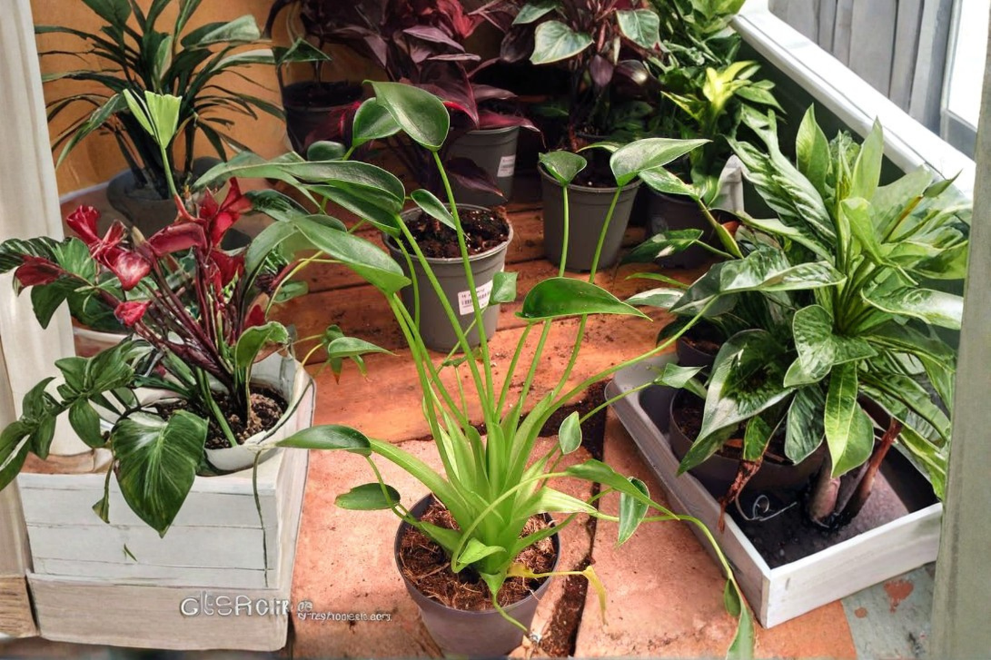 Tiny Dancer Elephant Ear Live Plant in 3-Inch Pot – Alocasia 'Tiny Dancer'