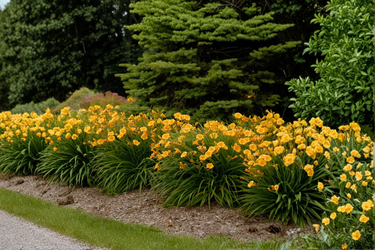 Stella de Oro Daylily Bare Root Plants Set of 3 Hemerocallis Yellow Reblooming Perennial Garden Flower Plants