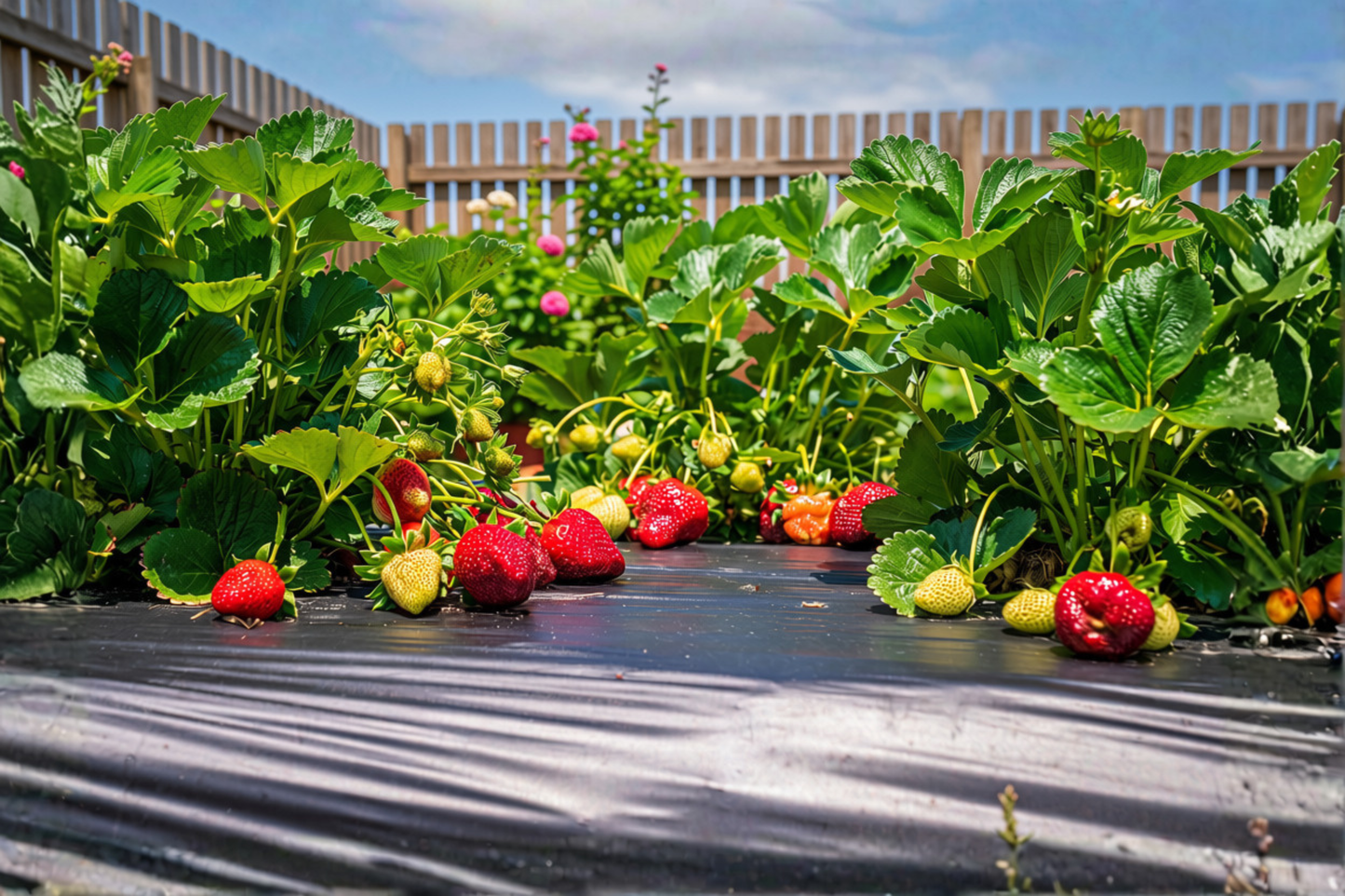 Strawberry Toscana Live Starter Plant – 1 Fruiting Strawberry (Fragaria × ananassa 'Toscana')