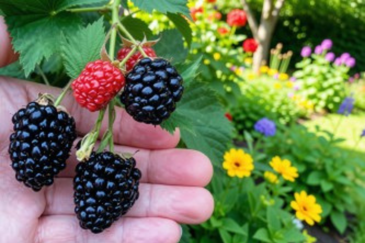 Triple Crown Blackberry Plants Set of 4 Live Starter Plants Thornless Berry Bushes Fruit Garden Plants Free Shipping