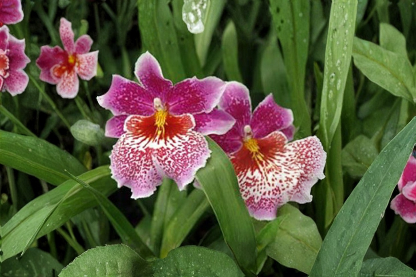 Odtna Mem. Martin Orenstein 'Lulu' Live Orchid Plant – 2 Inch Pot – Well-Rooted Hybrid Orchid