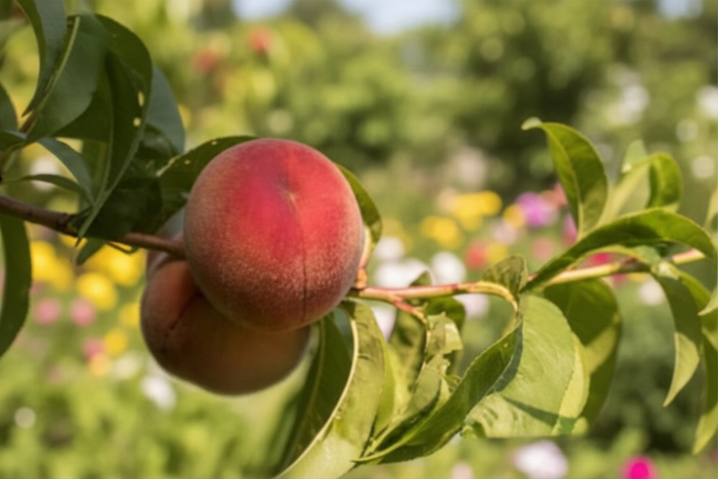 Pacific Pride Nectarine Tree Grafted Live Plant 1 Gallon Potted Dwarf Nectarine Tree Ready to Grow Orchard Plant
