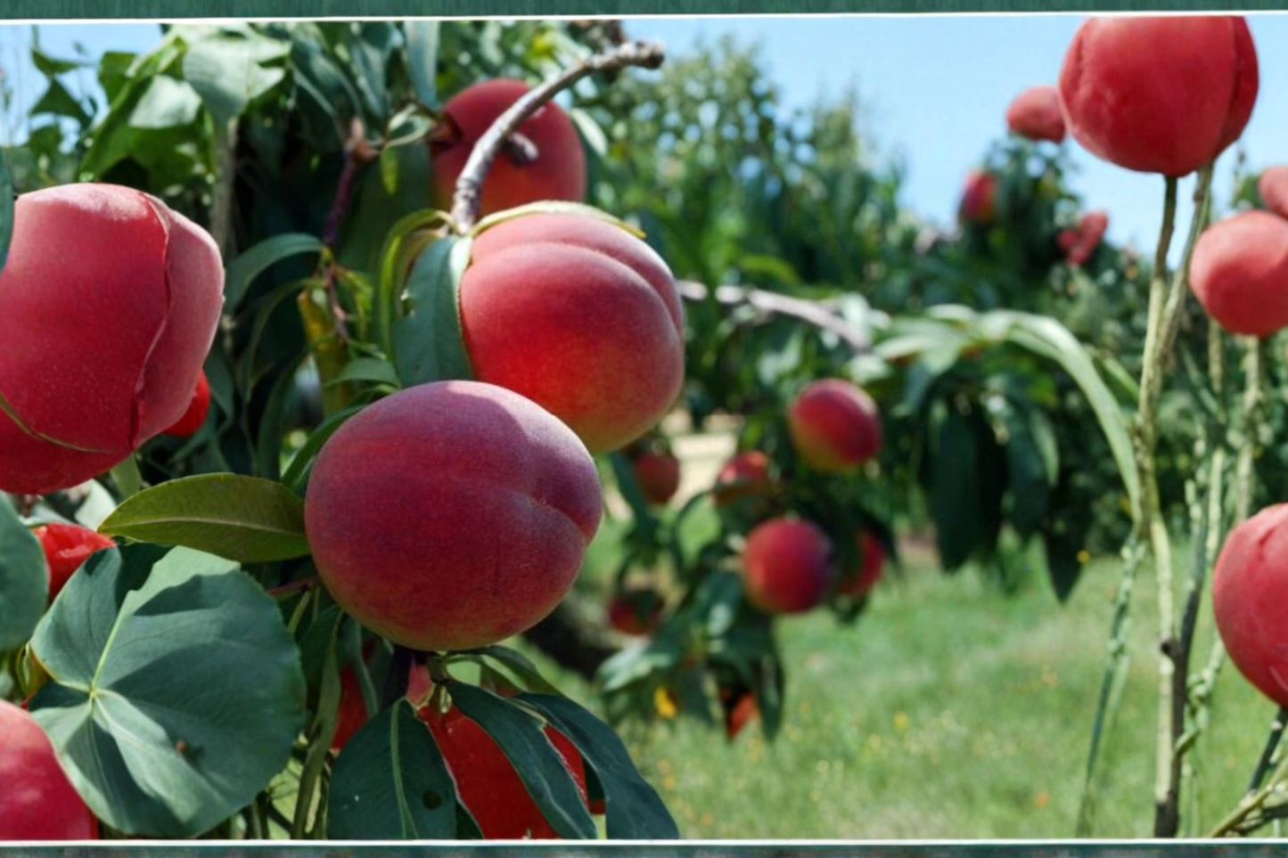 Denman Peach Tree 4-6 FT Live Plant – Juicy Fruit Tree for Backyard Orchard Garden Easy Grow Home Plant No Ship CA