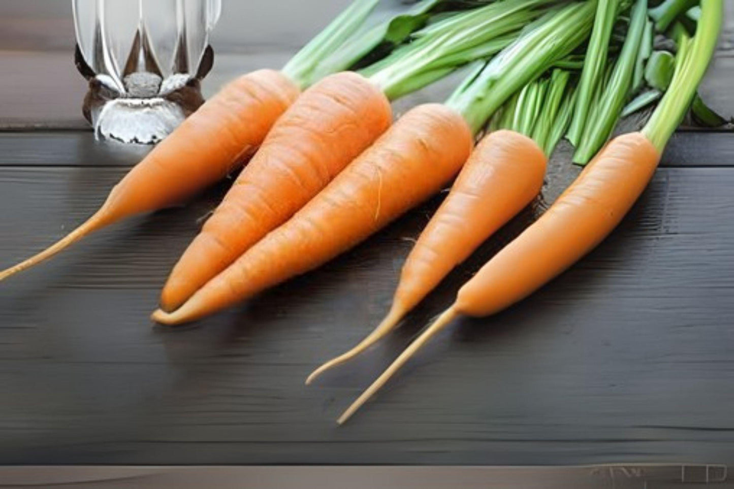 600 Scarlet Nantes Carrot Seeds – Heirloom French Variety, Sweet Crisp Roots, Smooth Cylindrical Carrots