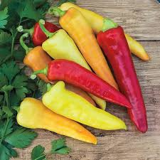 30 Seeds Sweet Banana Pepper (Capsicum annuum) – Mild, Versatile, and Productive for Fresh Eating, Cooking, and Pickling