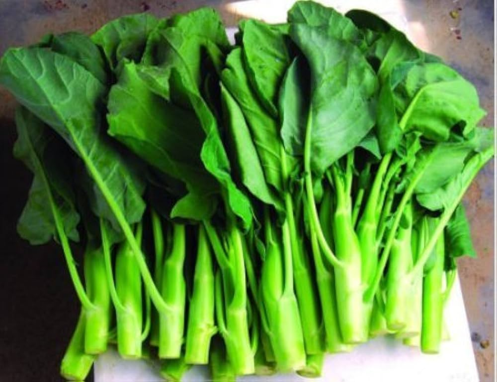 500mg Wan Shen Kailan Seeds - Heirloom Chinese Broccoli - Tender Asian Green for Stir-Fries, Soups, & Salads - Non-GMO Seeds