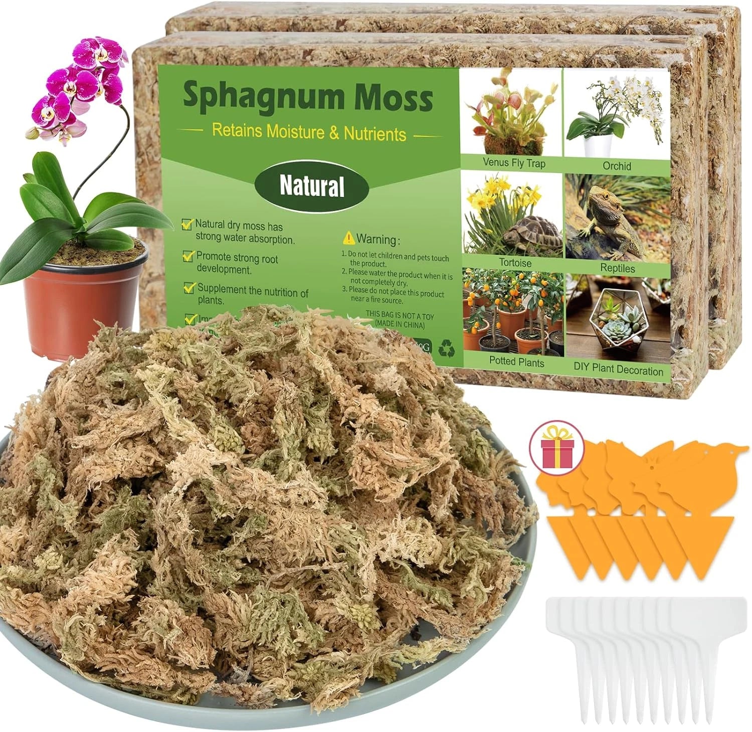 sphagnum moss potting mix Sphagnum Moss 50QT for Plants & Reptiles, Orchid Potting Medium, Natural  Moisture Retention, Perfect for Rooting – Jayme Garden