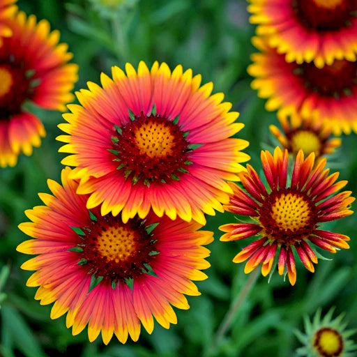 Indian Blanket Flower Seeds | 600+ Heirloom Non-GMO | Gaillardia pulchella | Hummingbird Friendly