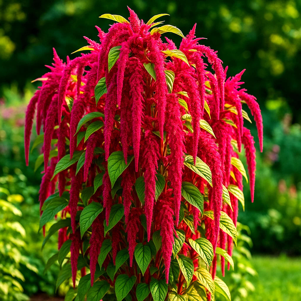 Amaranth Seeds - 6000+ Love Lies Bleeding - Autumn Flower Garden - Amaranthus caudatus