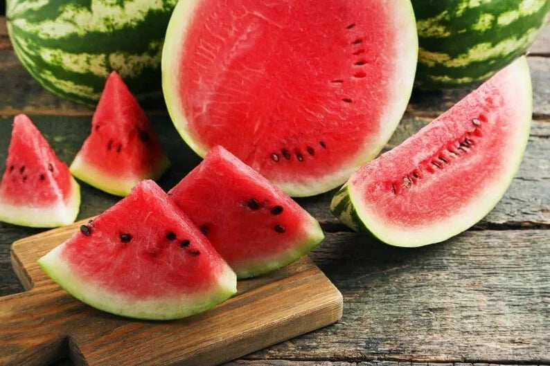 Jubilee Watermelon Seeds - 40 Organic USA Seeds - Heirloom Variety - Citrullus lanatus