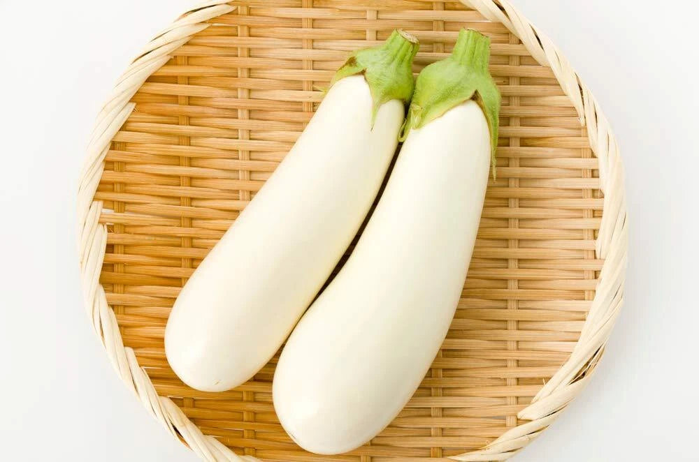 White Eggplant Seeds for Planting | 100+ Seeds | Non-GMO | Solanum melongena | Made in USA, Ships from Iowa