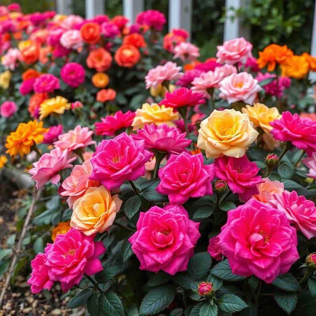 portulaca mixed flower seeds Moss Rose Double Mix Color Seeds - 200 Pack