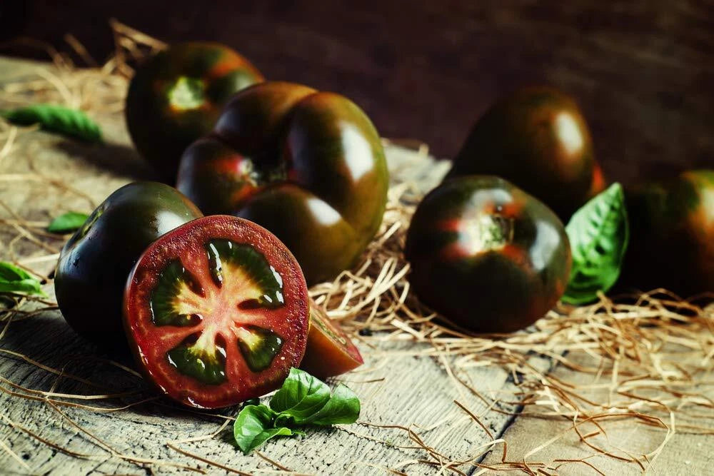 garden pearl tomato seeds Black Pearl Cherry Tomato Seeds - 100+ Seeds