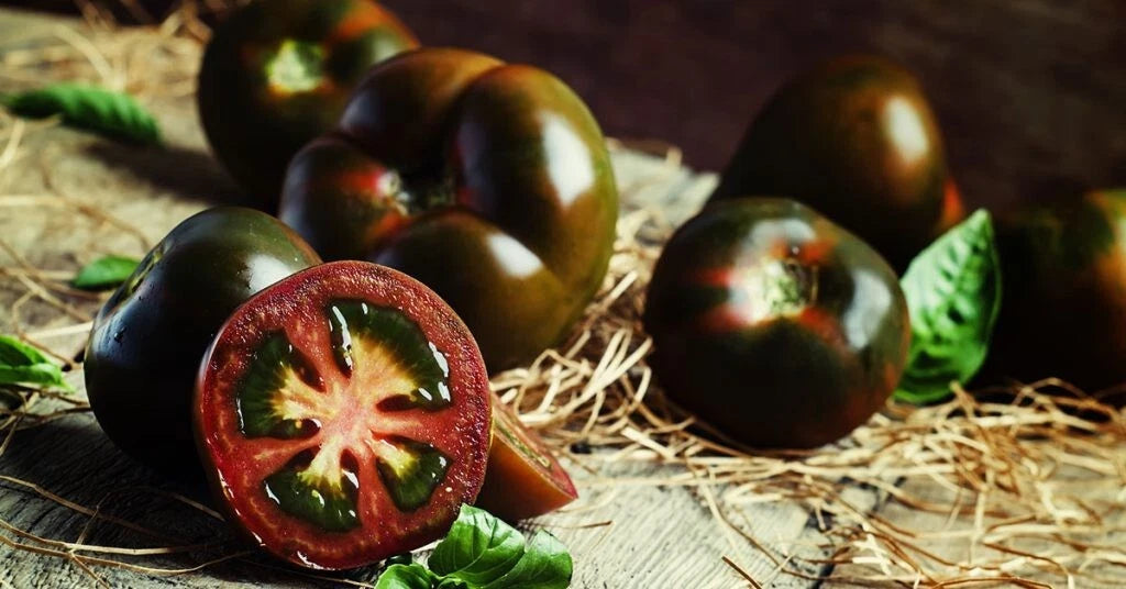 Black Truffle Tomato Seeds - 120+ Count - Heirloom, Organic, Non-GMO - Solanum lycopersicum