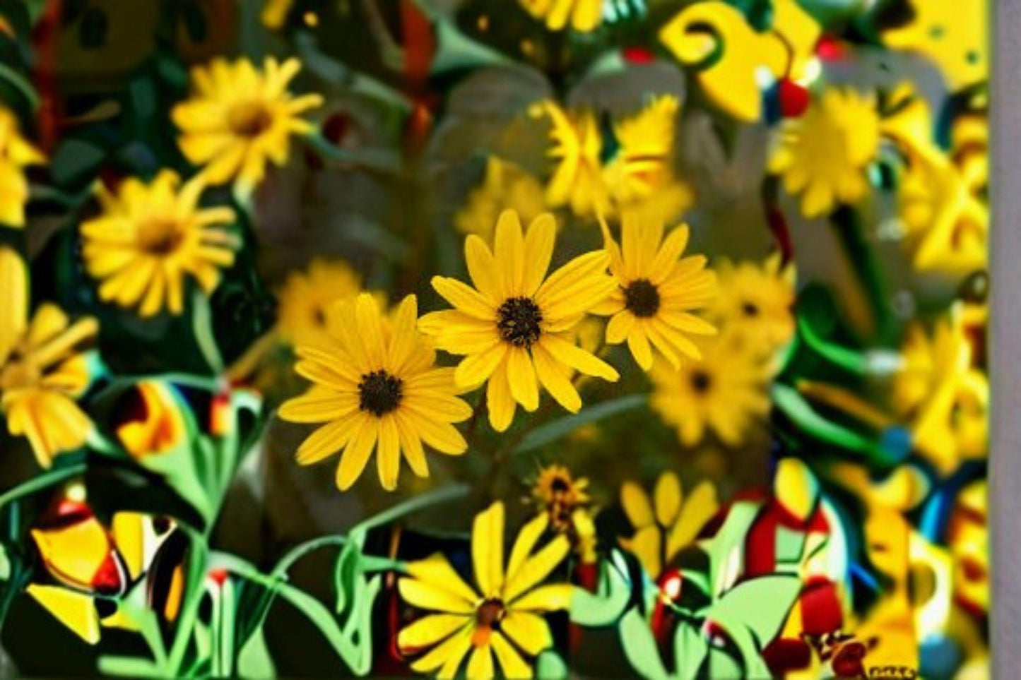 250mg (≈200 seeds) Helianthus angustifolius – Swamp Sunflower, Native Wildflower, Pollinator Plant, Late Bloomer