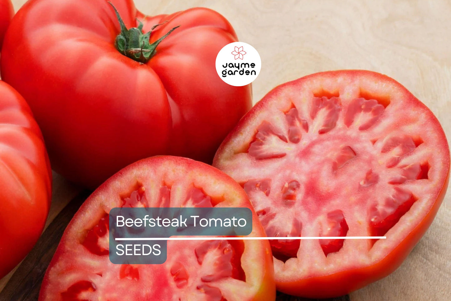 Beefsteak Tomato Seeds | Heirloom, Non-GMO | 12 oz-2 lbs Fruit | 90 Days | USDA Zones 3-10 | Free Shipping