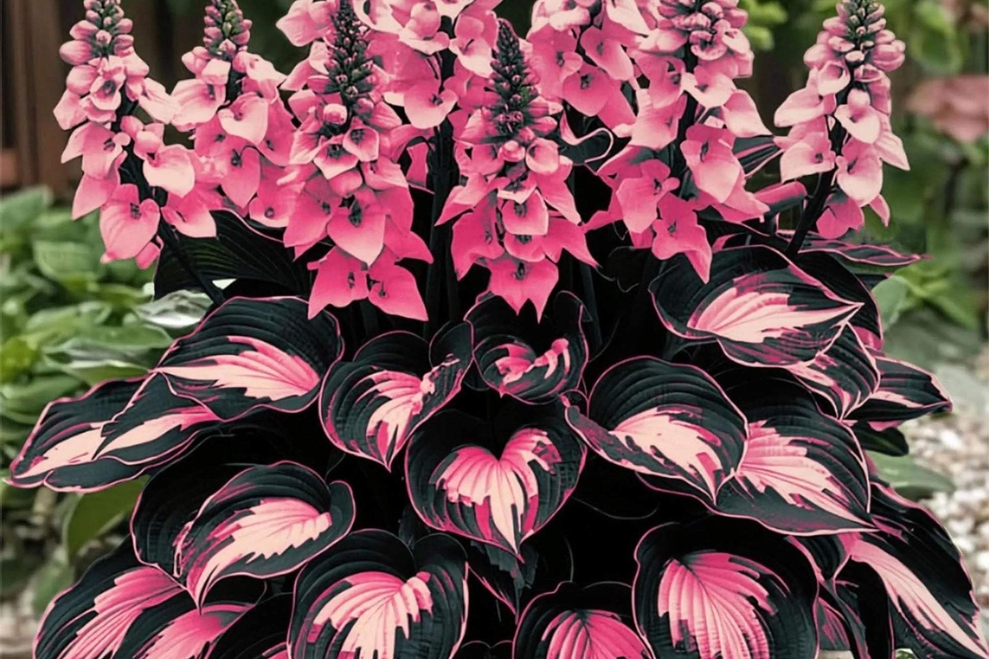 Perennial Hosta Flower Seeds - 200+ Seeds for Planting Outdoors - Hosta spp. Garden Beauties