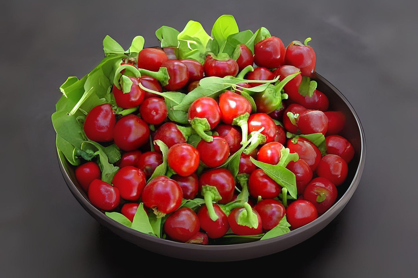 30 Seeds Large Cherry Hot Pepper – Round Heirloom Chili for Pickling, Stuffing & Spicy Cooking