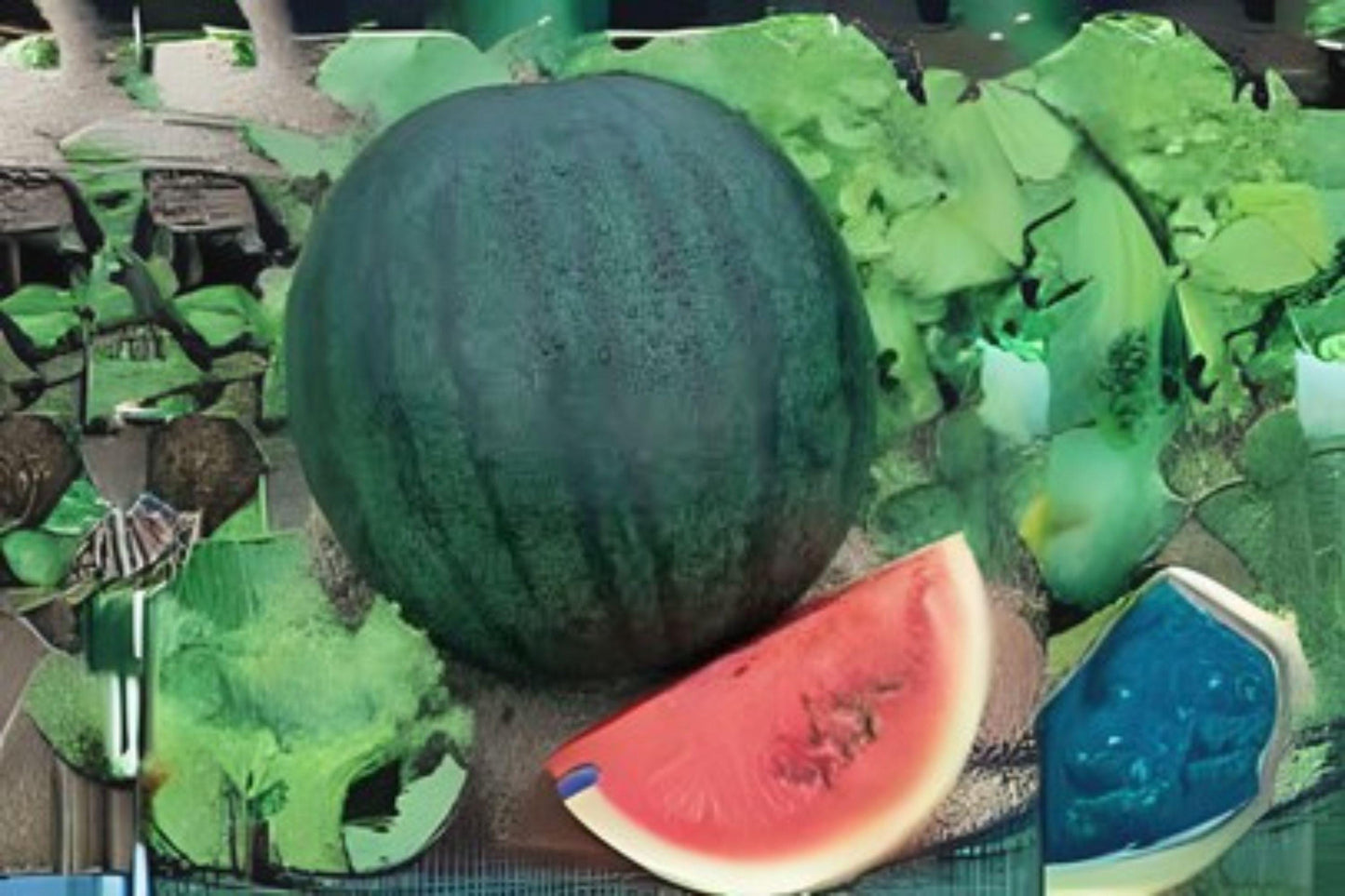 1g Seeds Sugar Baby Watermelon | Small Sweet Heirloom Melon | Garden Vegetable Seeds
