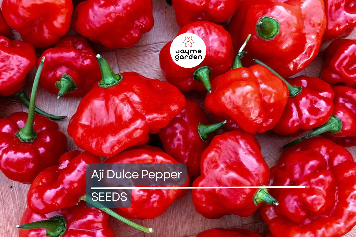 Aji Dulce Pepper Seeds - Heirloom, Non-GMO - Mild Heat (500-1,000 Scoville) - 100 Days to Maturity - USDA Zones 4-10 - Perfect for Sautéing