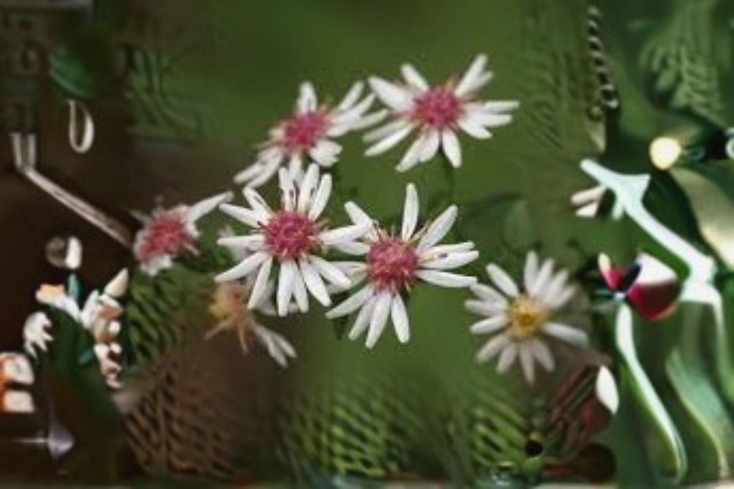 Calico Aster Seeds: Native White Wildflower - Pollinator Plant (100 Seeds)