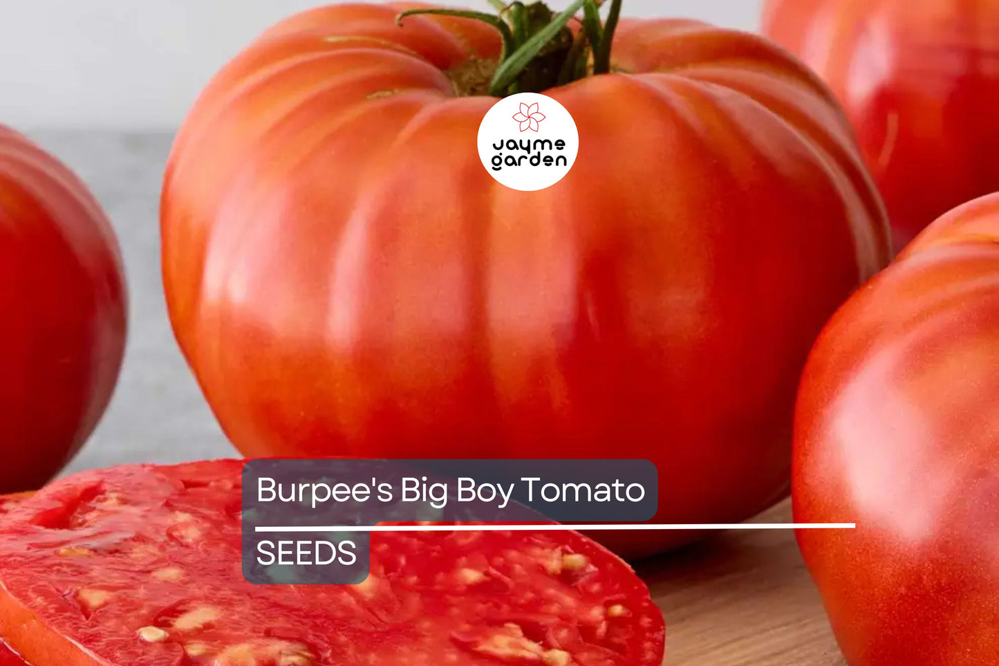 Burpee's Big Boy Tomato Seeds (F1 Hybrid) | Heirloom, Non-GMO | 10-16 oz Fruit, 80 Days to Maturity | USDA Zones 3-10 | Free Shipping