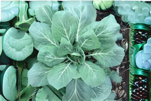 300 Collards Champion Seeds – Heirloom Variety, Large Tender Leaves, Heat & Cold Tolerant Greens