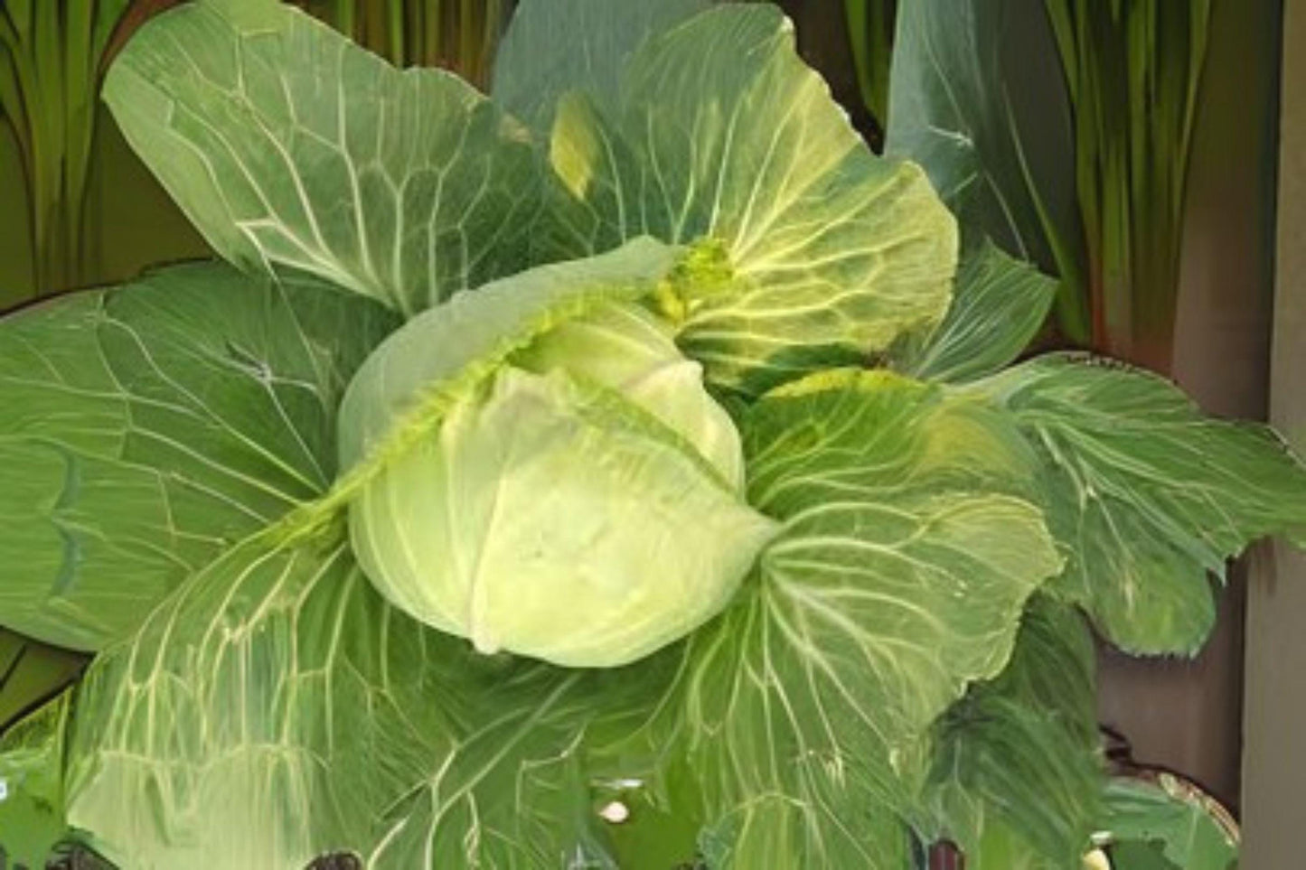 250 Golden Acre Cabbage Seeds: Heirloom Early Variety