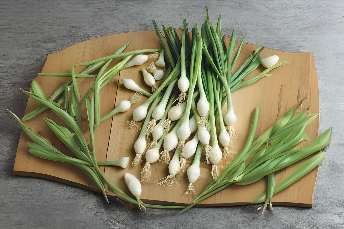 White Lisbon Bunching Onion Seeds - Heirloom Scallion (250 mg)