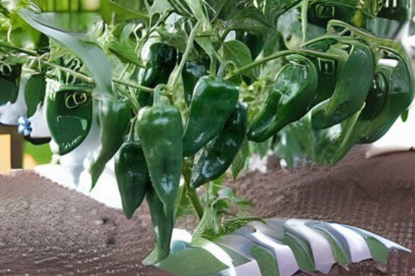Ancho Poblano Pepper Seeds: Mild, Smoky Flavor, Non-GMO
