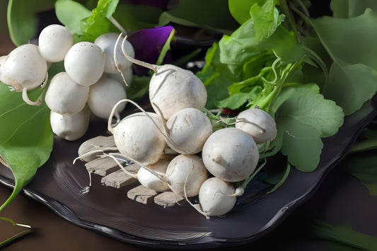 1g Seeds Turnip Seven Top | Leafy Greens Heirloom | Garden Vegetable Seeds