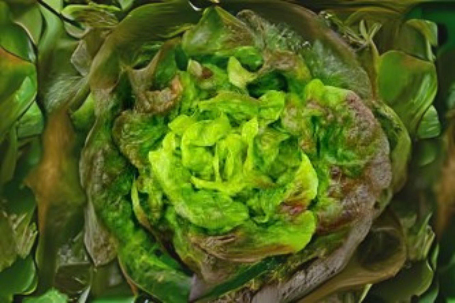 700 Seeds Bronze Mignonette Butterhead Lettuce – Heirloom Bronze-Tinted Leaves, Tender & Flavorful