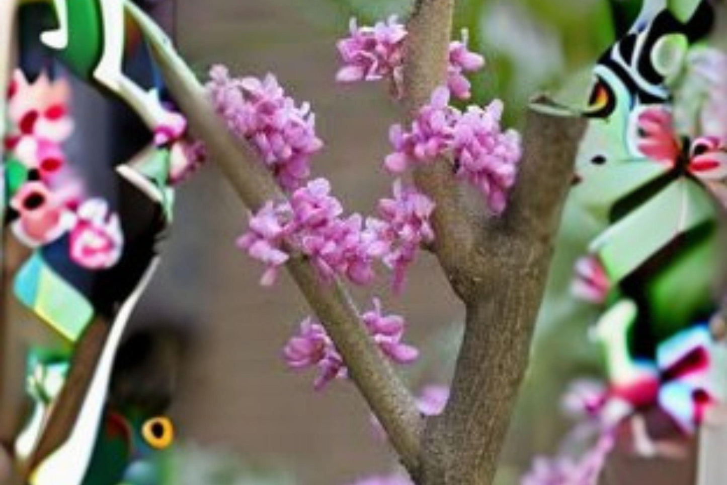 10 Seeds | Cercis chinensis | Chinese Redbud Tree | Ornamental Flowering Tree | Pink Spring Blooms