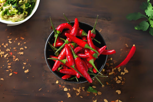 30 Seeds Thai Hot Pepper – Capsicum frutescens – Spicy Chili for Stir-Fries, Curries & Container Gardening