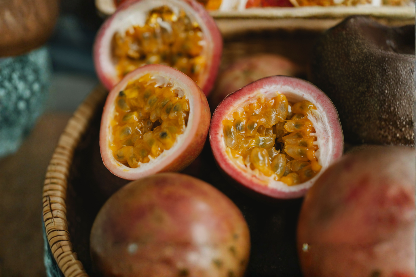 Passion Fruit Live Plants Set of 4 Starter Plants – Passiflora Species